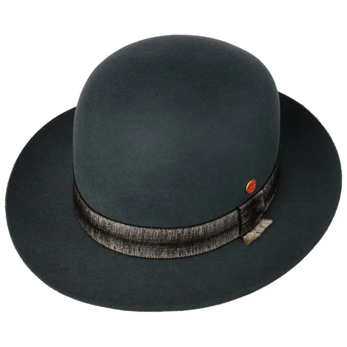 WomenMen Victor Melone Wool Hat Dove Blue Mayser Felt Hats WomenMen Victor Melone Wool Hat Dove Blue Mayser Felt Hats