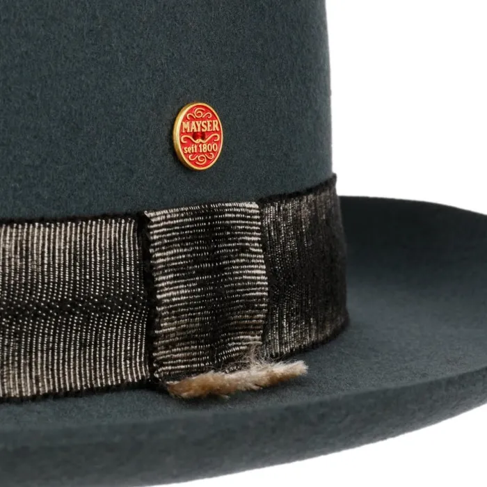 WomenMen Victor Melone Wool Hat Dove Blue Mayser Felt Hats WomenMen Victor Melone Wool Hat Dove Blue Mayser Felt Hats