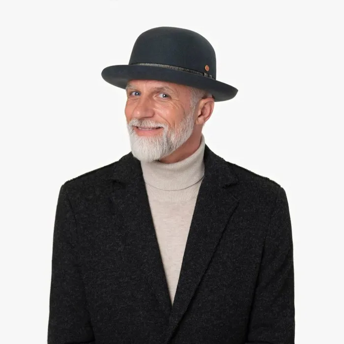 WomenMen Victor Melone Wool Hat Dove Blue Mayser Felt Hats WomenMen Victor Melone Wool Hat Dove Blue Mayser Felt Hats