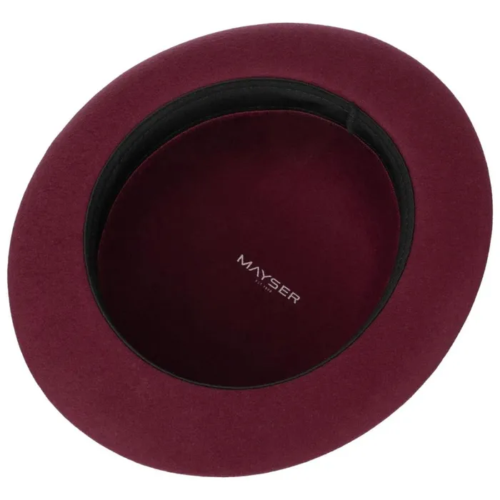 WomenMen Viril Melone Burgundy Mayser Occassion Hats WomenMen Viril Melone Burgundy Mayser Occassion Hats