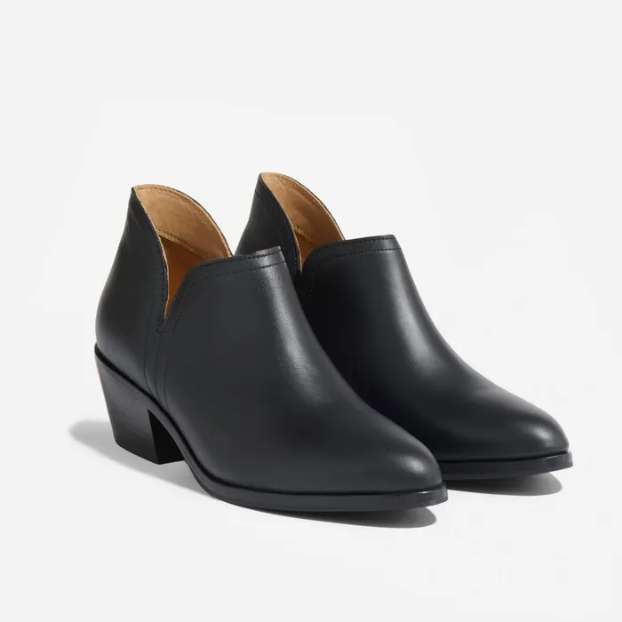 Women Mia Everyday Ankle Bootie BlackBlack Nisolo Boots