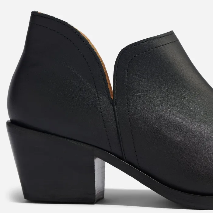 Women Mia Everyday Ankle Bootie BlackBlack Nisolo Boots