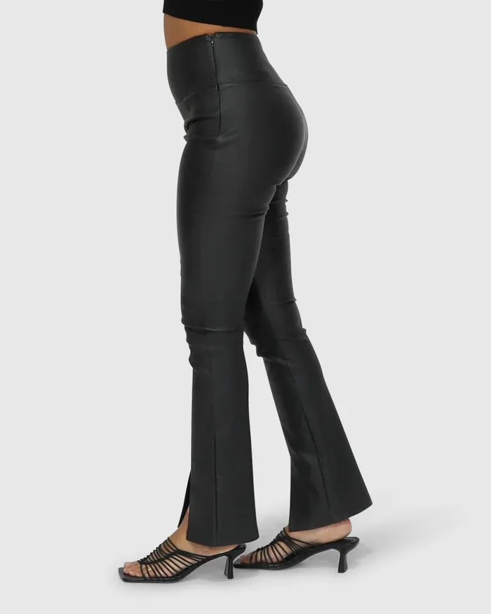Women Midnight Rider Bootleg Pant 8211 Black Pants and Skirts Belle and Bloom