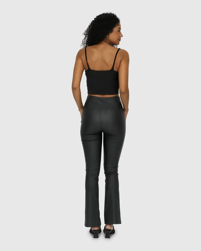 Women Midnight Rider Bootleg Pant 8211 Black Pants and Skirts Belle and Bloom