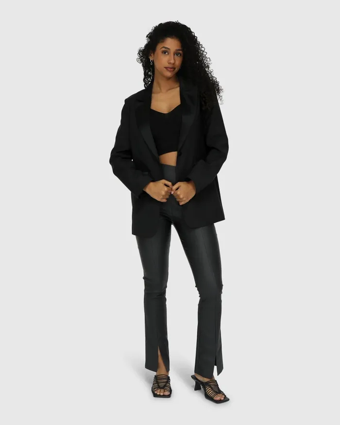 Women Midnight Rider Bootleg Pant 8211 Black Pants and Skirts Belle and Bloom