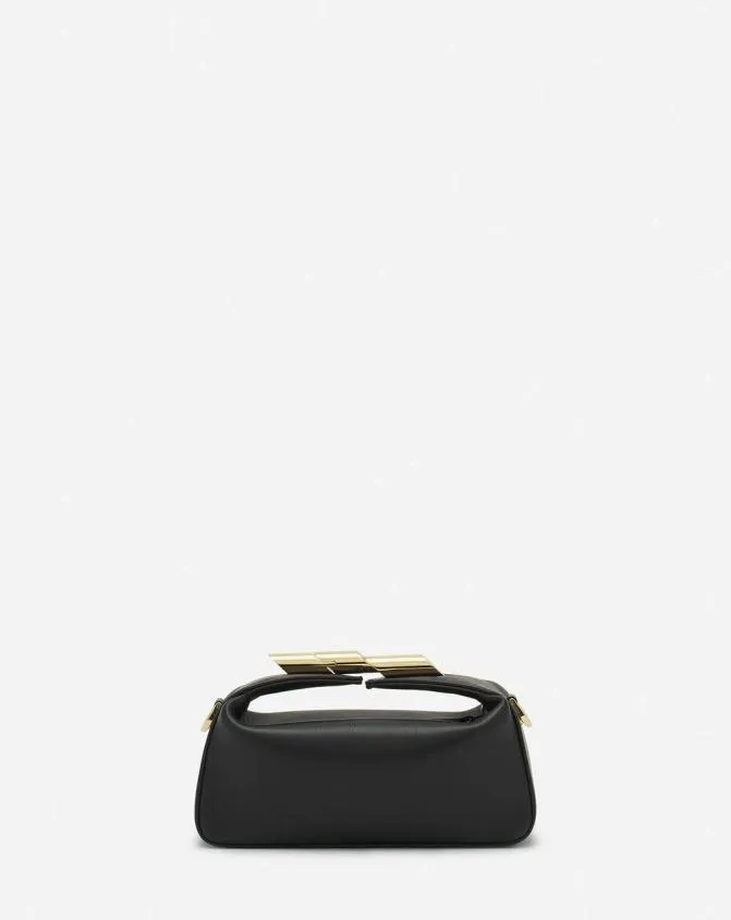 Women Mini Bags and Clutches Lanvin Haute Squence Leather Bag Black Women Mini Bags and Clutches Lanvin Haute Squence Leather Bag Black