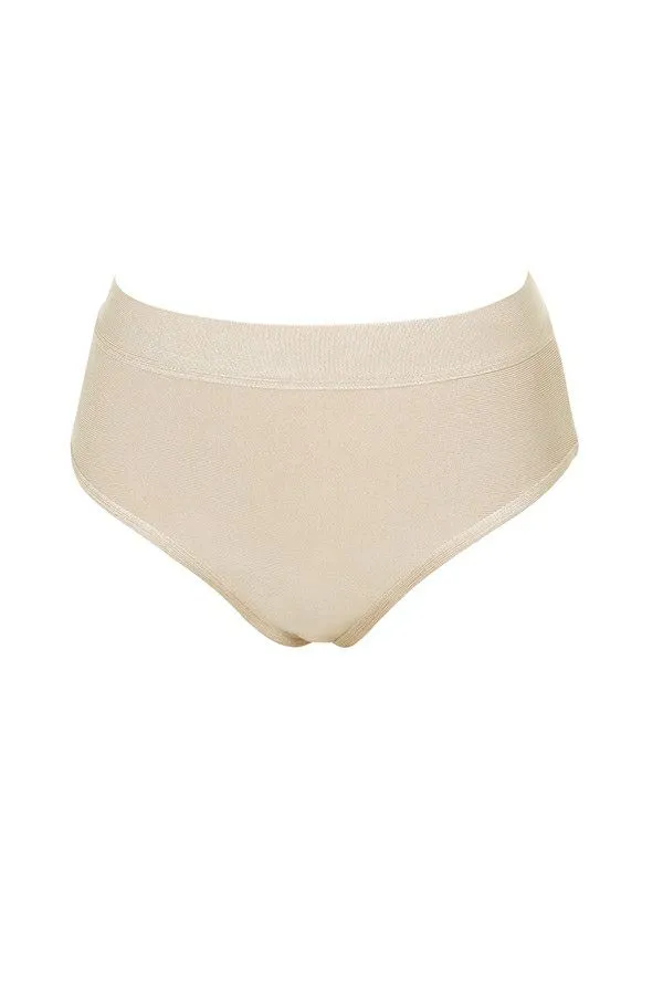 Women Naked Beige Bandage Briefs House Of CB Shapewear