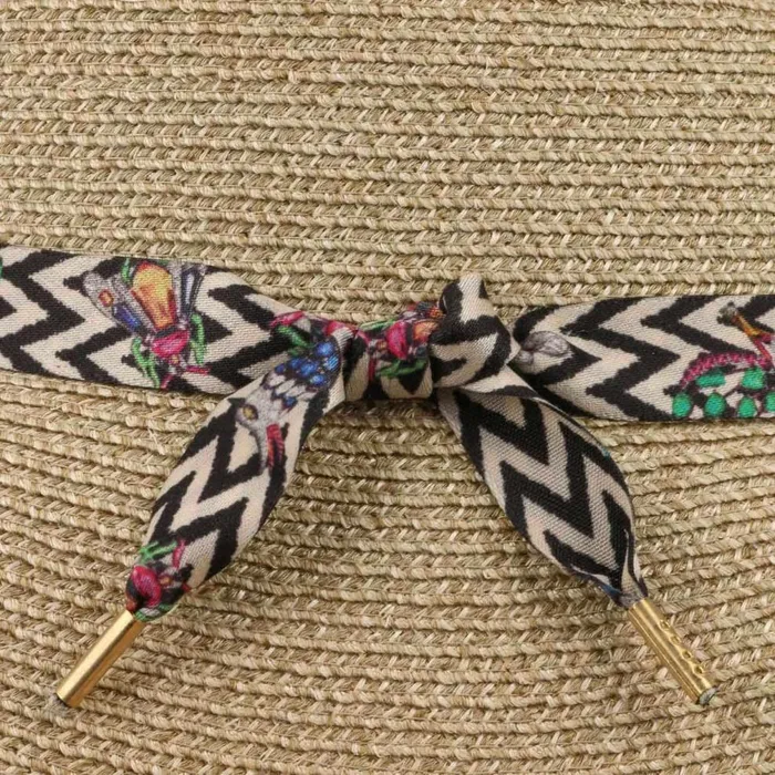 Women Nane Crushable Braided Hat Apricot Mayser Traveler Hats
