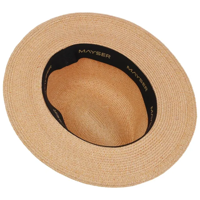 Women Nane Crushable Braided Hat Apricot Mayser Traveler Hats