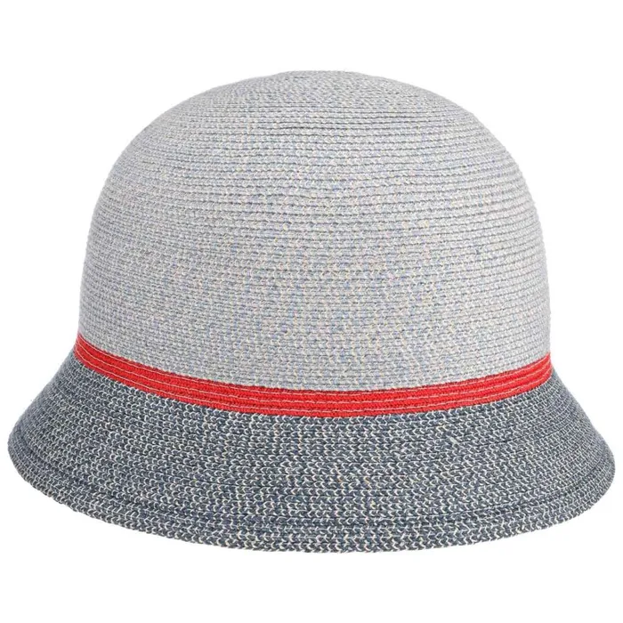 Women Nannia UVprotection Cloche Hat Graymottled Mayser Straw Hats