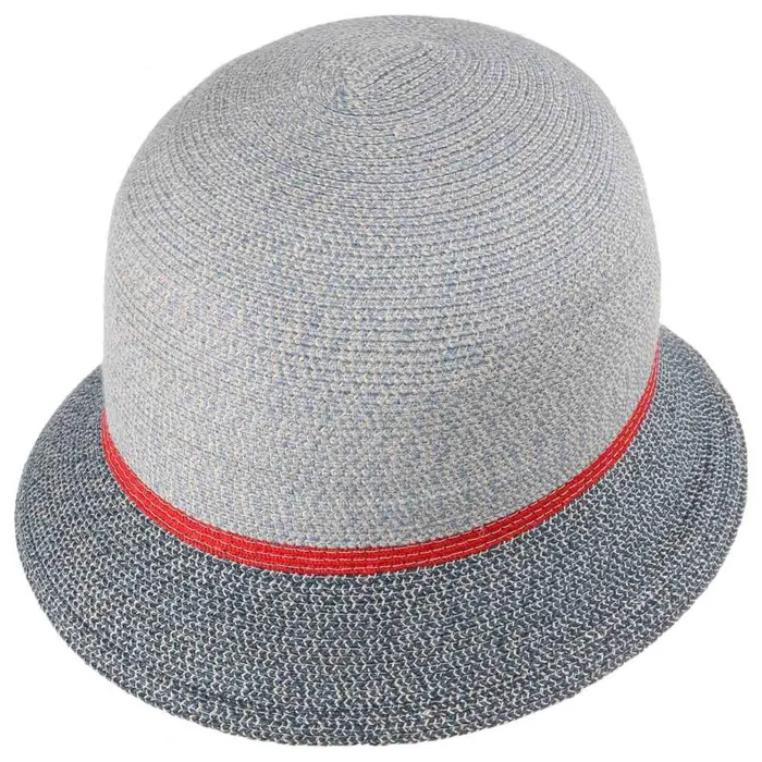 Women Nannia UVprotection Cloche Hat Graymottled Mayser Straw Hats Women Nannia UVprotection Cloche Hat Graymottled Mayser Straw Hats