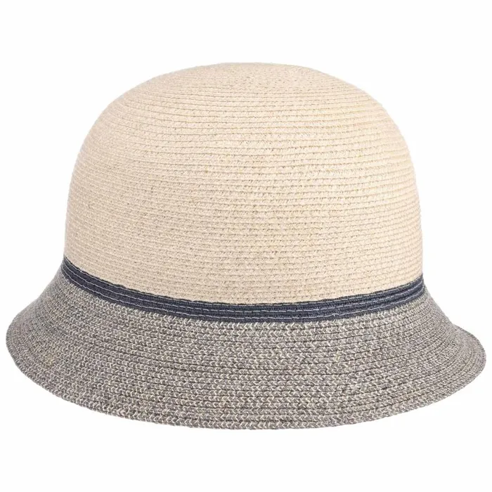 Women Nannia UVprotection Cloche Hat Graymottled Mayser Straw Hats Women Nannia UVprotection Cloche Hat Graymottled Mayser Straw Hats