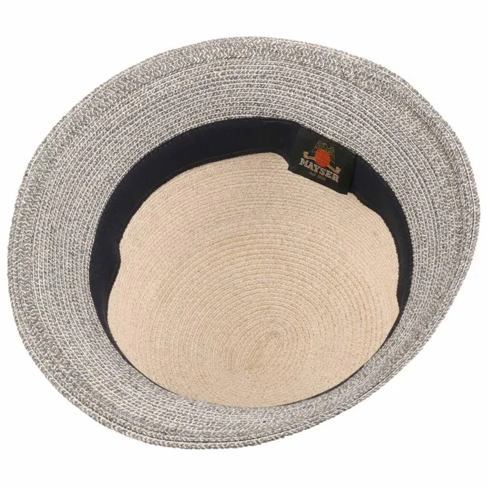 Women Nannia UVprotection Cloche Hat Graymottled Mayser Straw Hats Women Nannia UVprotection Cloche Hat Graymottled Mayser Straw Hats