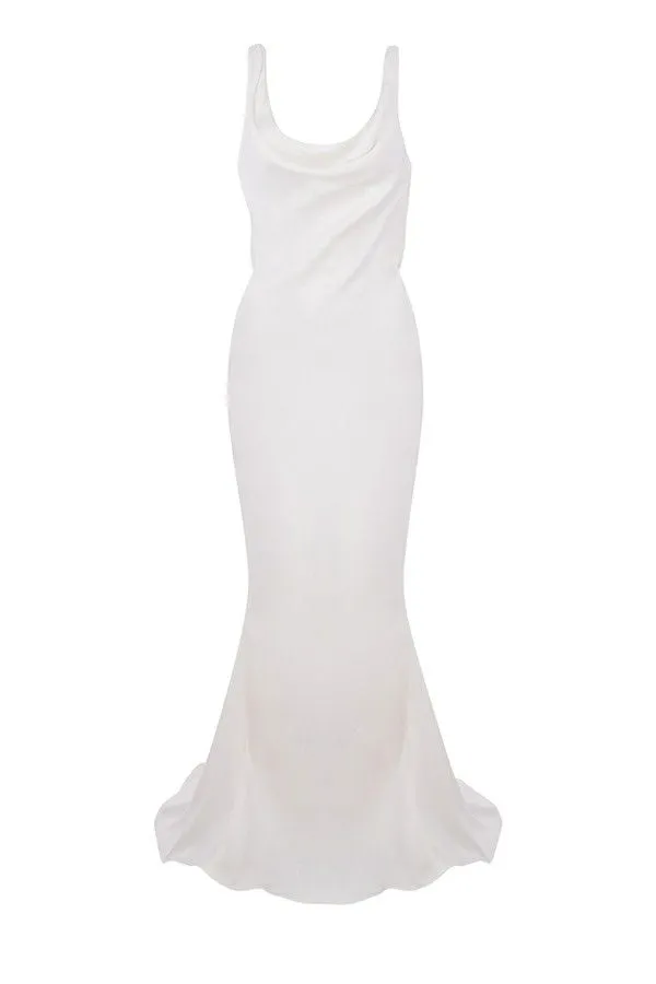 Women Odette Ivory Draped Back Bridal Gown 8211 Limited Edition House Of CB Shop Bridal Women Odette Ivory Draped Back Bridal Gown 8211 Limited Edition House Of CB Shop Bridal