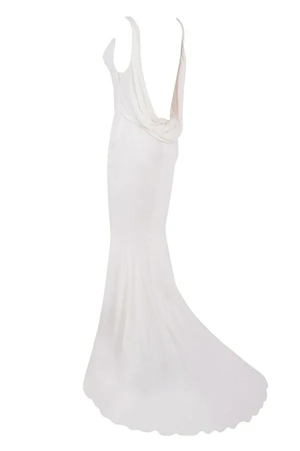 Women Odette Ivory Draped Back Bridal Gown 8211 Limited Edition House Of CB Shop Bridal Women Odette Ivory Draped Back Bridal Gown 8211 Limited Edition House Of CB Shop Bridal