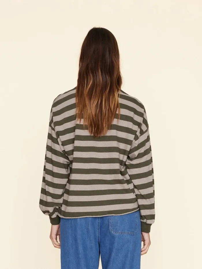 Women Olive Stone Honor Tee Sweats and Tees XRENA Women Olive Stone Honor Tee Sweats and Tees XRENA