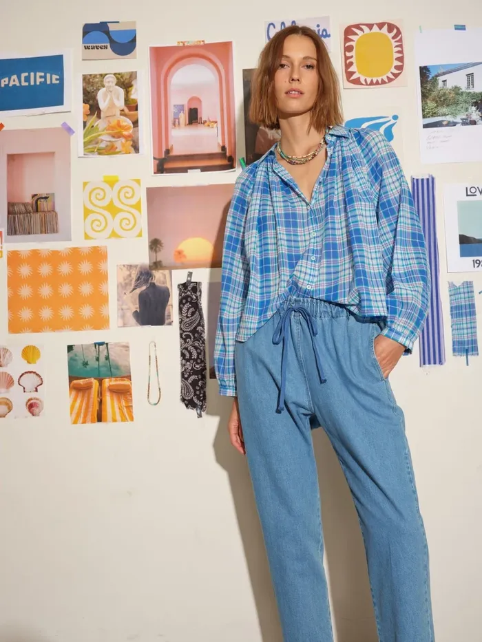 Women Pants and Jumpsuits XRENA Mid Blue Rex Denim Pant Women Pants and Jumpsuits XRENA Mid Blue Rex Denim Pant