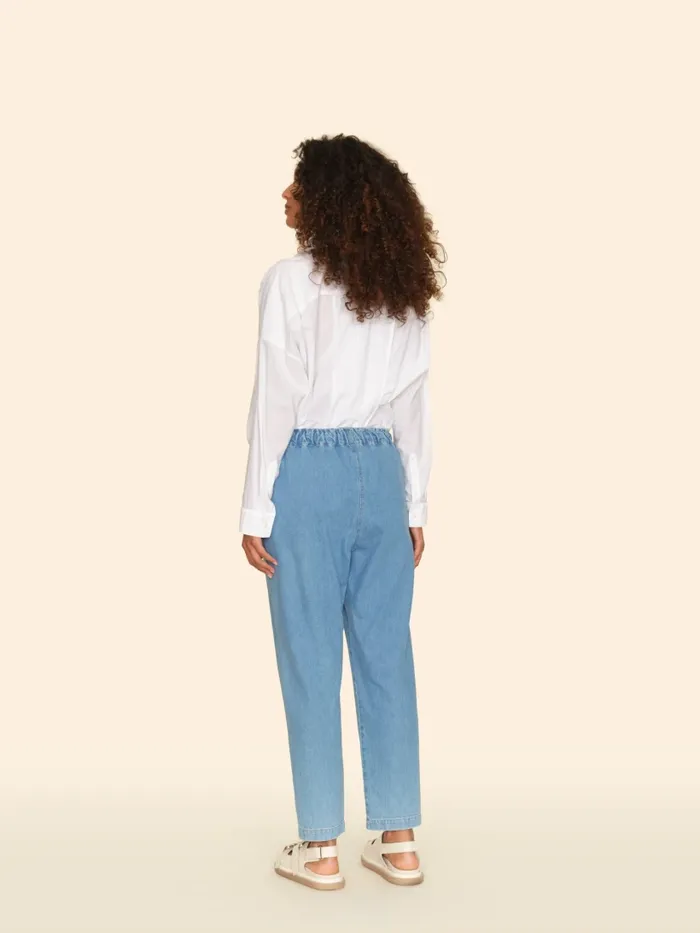 Women Pants and Jumpsuits XRENA Mid Blue Rex Denim Pant Women Pants and Jumpsuits XRENA Mid Blue Rex Denim Pant