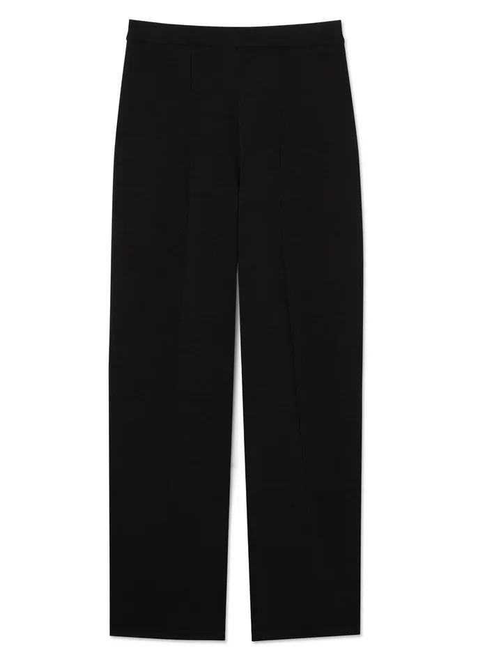 Women Pants St John Santiago Knit Pant Black