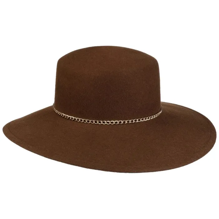 Women Peggy Soft Wool Felt Women039s Hat Brown Mayser Felt Hats