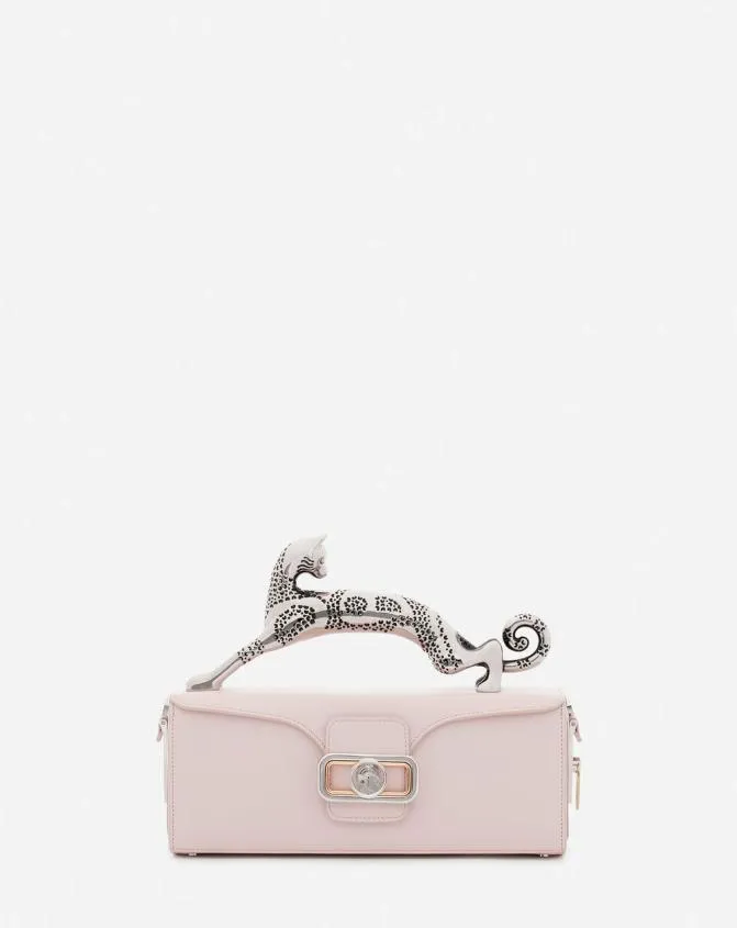 Women Pencil Lanvin Medium Leather Pencil Cat Bag Ros