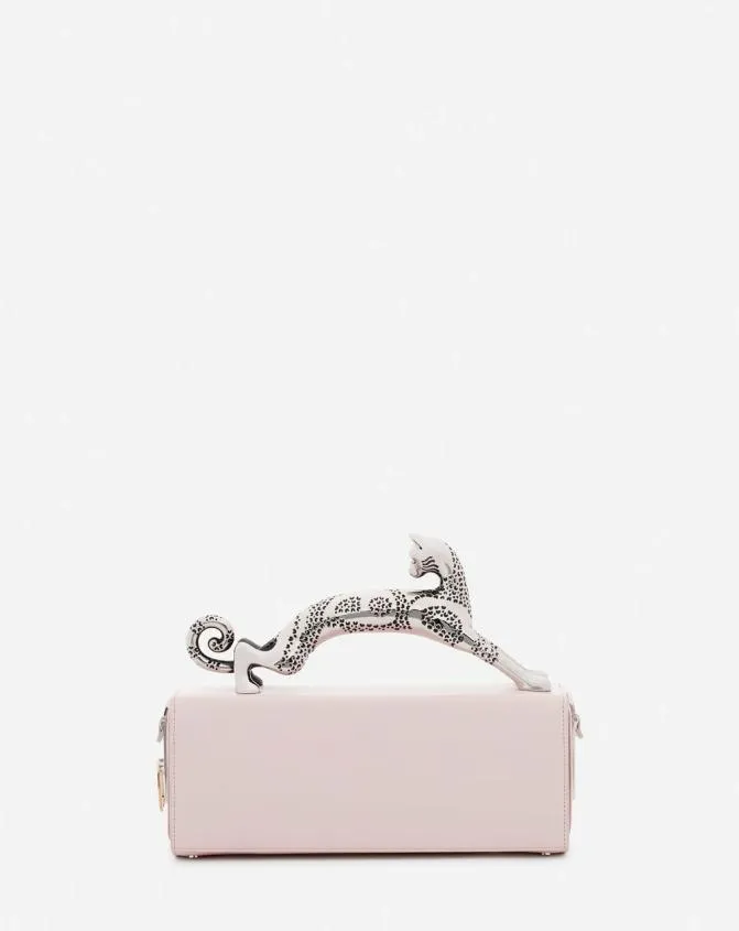 Women Pencil Lanvin Medium Leather Pencil Cat Bag Ros Women Pencil Lanvin Medium Leather Pencil Cat Bag Ros