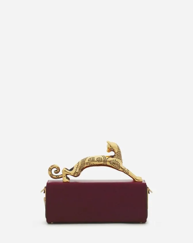 Women Pencil Lanvin Medium Leather Pencil Cat Bag Turkish Red Women Pencil Lanvin Medium Leather Pencil Cat Bag Turkish Red