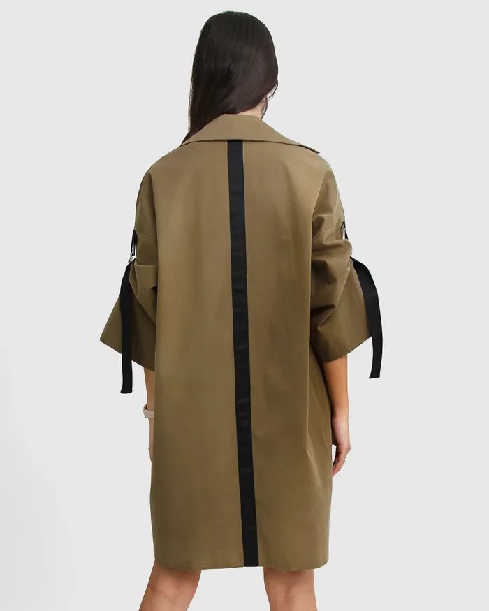 Women Russian Romance Oversized Trench Coat 8211 Military Coats and Jackets Belle and Bloom