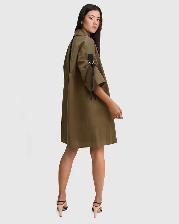 Women Russian Romance Oversized Trench Coat 8211 Military Coats and Jackets Belle and Bloom