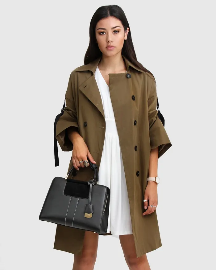 Women Russian Romance Oversized Trench Coat 8211 Military Coats and Jackets Belle and Bloom