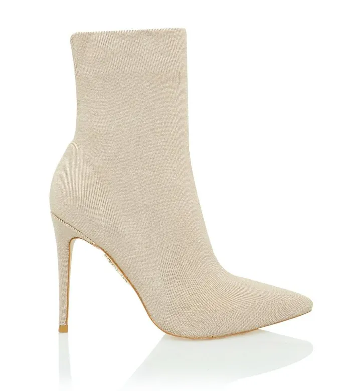 Women Sakura Stone Bandage Rib Ankle Boots House Of CB Shoes Women Sakura Stone Bandage Rib Ankle Boots House Of CB Shoes