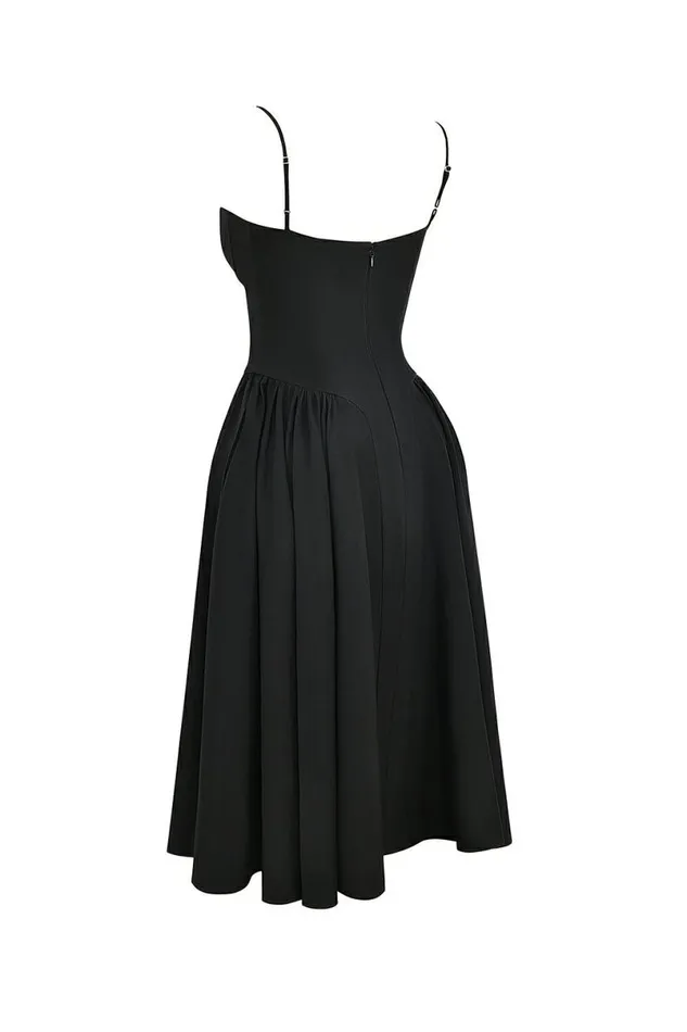 Women Samaria Black Corset Midi Dress House Of CB Dresses Women Samaria Black Corset Midi Dress House Of CB Dresses