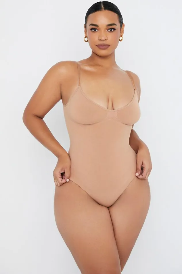 Women SCULPTING FULL BRIEF BODYSUIT CAFE AU LAIT House Of CB Shapewear Women SCULPTING FULL BRIEF BODYSUIT CAFE AU LAIT House Of CB Shapewear