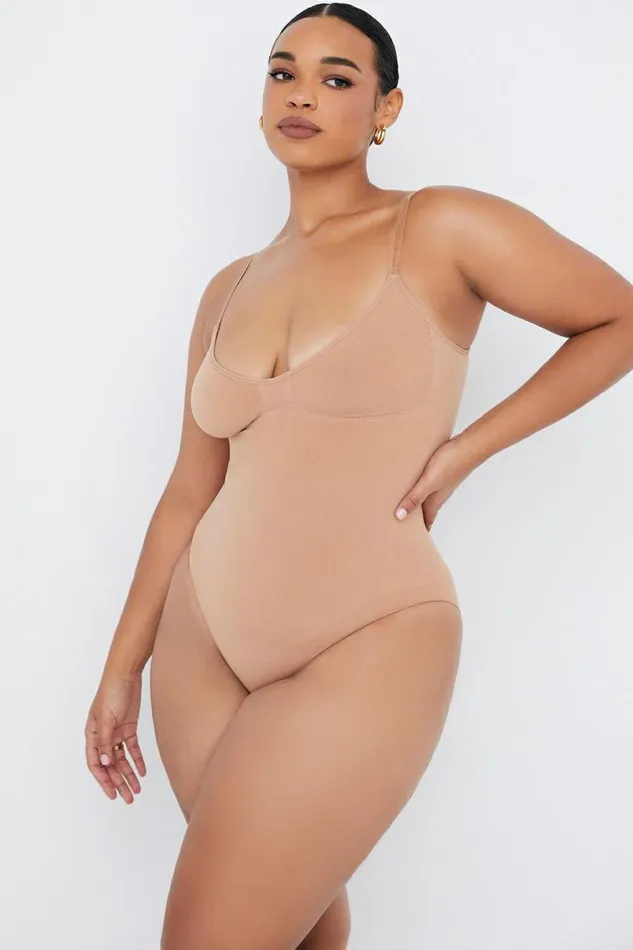 Women SCULPTING FULL BRIEF BODYSUIT CAFE AU LAIT House Of CB Shapewear Women SCULPTING FULL BRIEF BODYSUIT CAFE AU LAIT House Of CB Shapewear