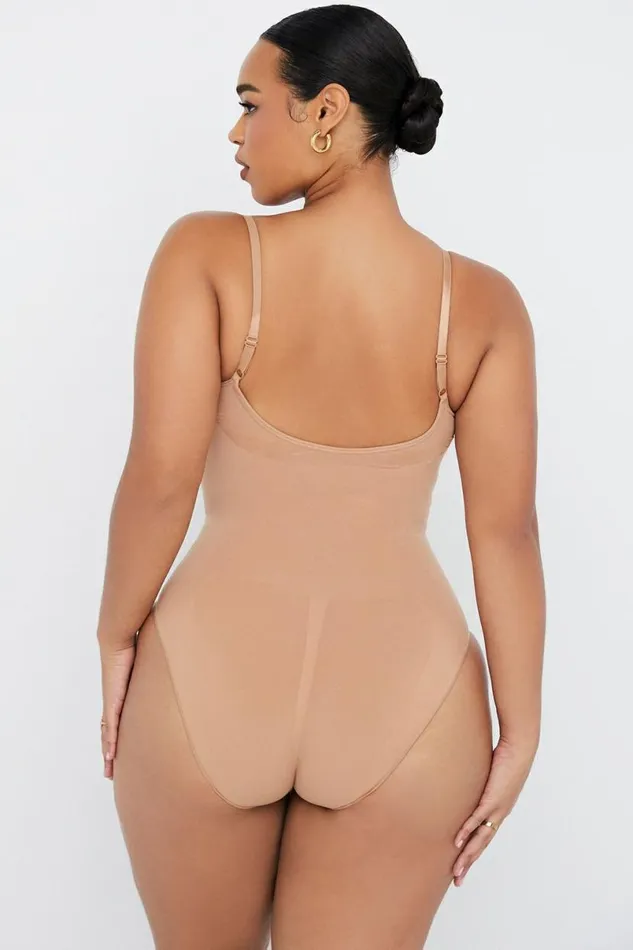 Women SCULPTING FULL BRIEF BODYSUIT CAFE AU LAIT House Of CB Shapewear Women SCULPTING FULL BRIEF BODYSUIT CAFE AU LAIT House Of CB Shapewear