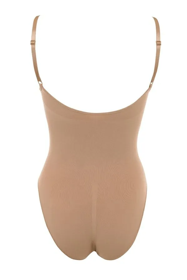 Women SCULPTING FULL BRIEF BODYSUIT CAFE AU LAIT House Of CB Shapewear Women SCULPTING FULL BRIEF BODYSUIT CAFE AU LAIT House Of CB Shapewear