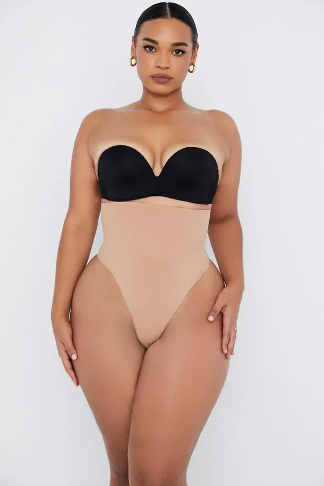 Women SCULPTING HIGH WAIST THONG CAFE AU LAIT House Of CB Shapewear Women SCULPTING HIGH WAIST THONG CAFE AU LAIT House Of CB Shapewear