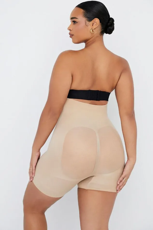 Women Sculpting Shorts Almond House Of CB Shapewear Women Sculpting Shorts Almond House Of CB Shapewear