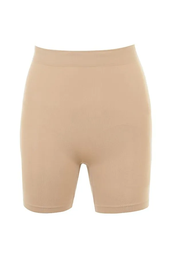 Women Sculpting Shorts Almond House Of CB Shapewear Women Sculpting Shorts Almond House Of CB Shapewear