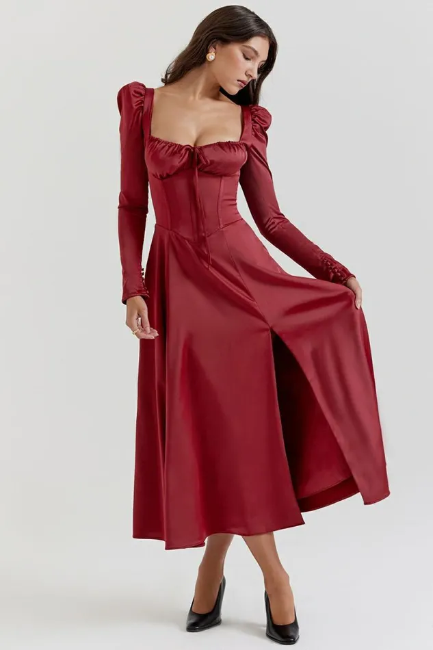Women Sebille Ruby Corset Midi Dress House Of CB Dresses Women Sebille Ruby Corset Midi Dress House Of CB Dresses