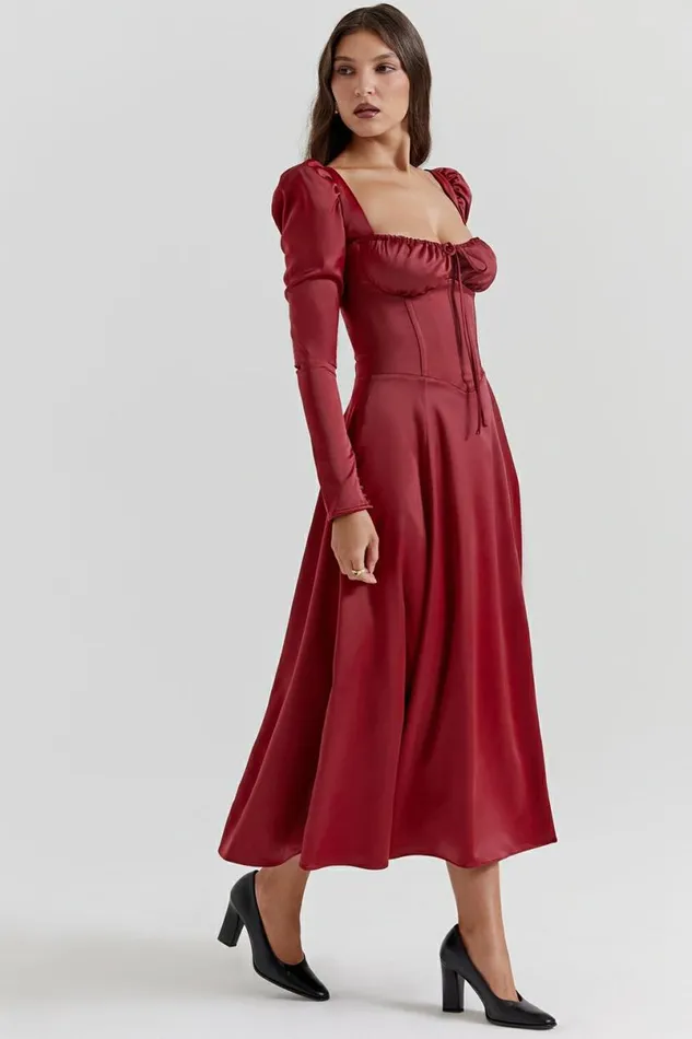 Women Sebille Ruby Corset Midi Dress House Of CB Dresses Women Sebille Ruby Corset Midi Dress House Of CB Dresses