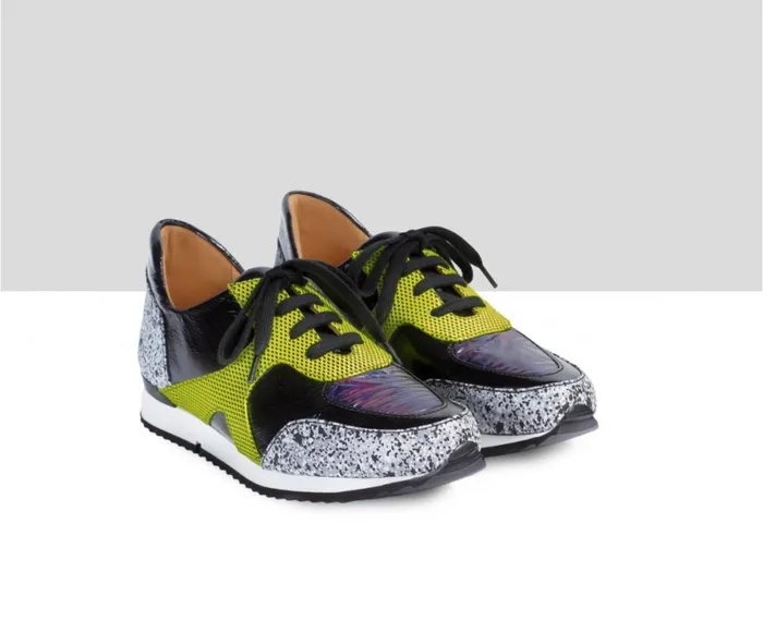 Women Sneakers Audley Shoes Low Heel Leather Sneaker Eden Black