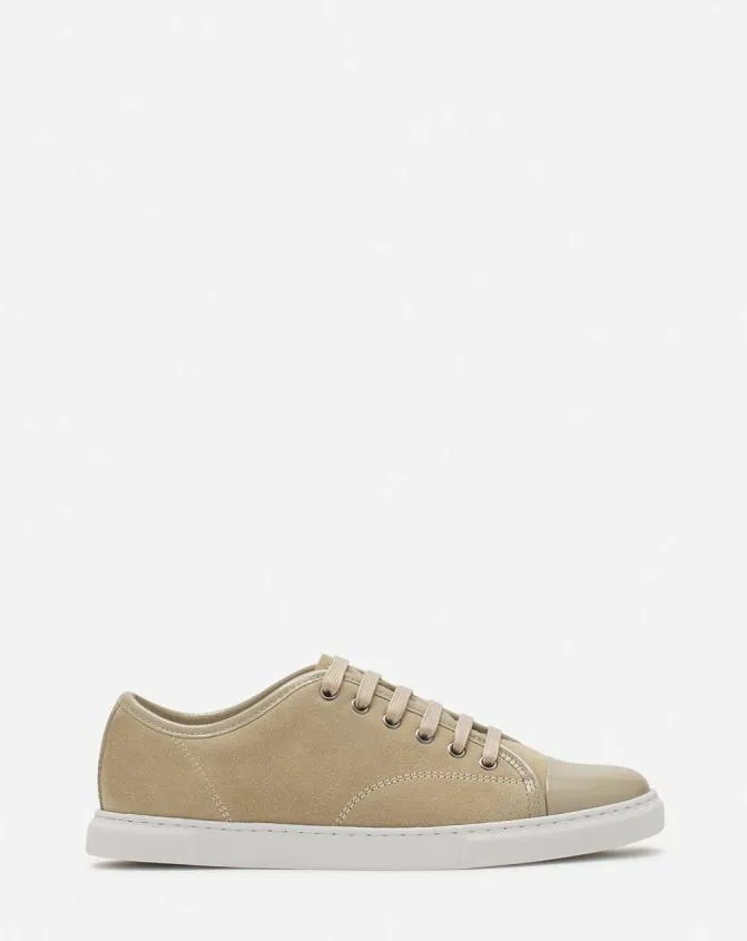 Women Sneakers Lanvin Dbb1 Sneakers In Suede And Patent Leather Lin