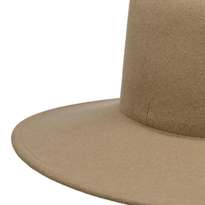 Women Soft Wool Ladies Hat With Chin Strap Beige Mayser Felt Hats Women Soft Wool Ladies Hat With Chin Strap Beige Mayser Felt Hats