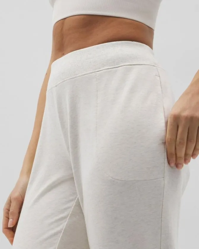 Women Soma Bottoms Essential Terry Joggers Heather Crystal