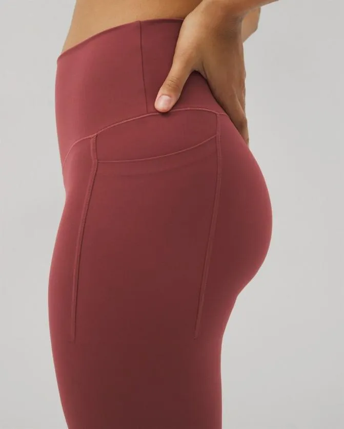 Women Soma Bottoms HighWaist Pocket Leggings Make Me Blush