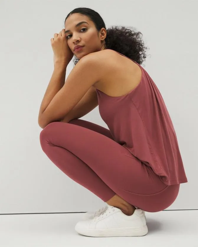 Women Soma Bottoms HighWaist Pocket Leggings Make Me Blush