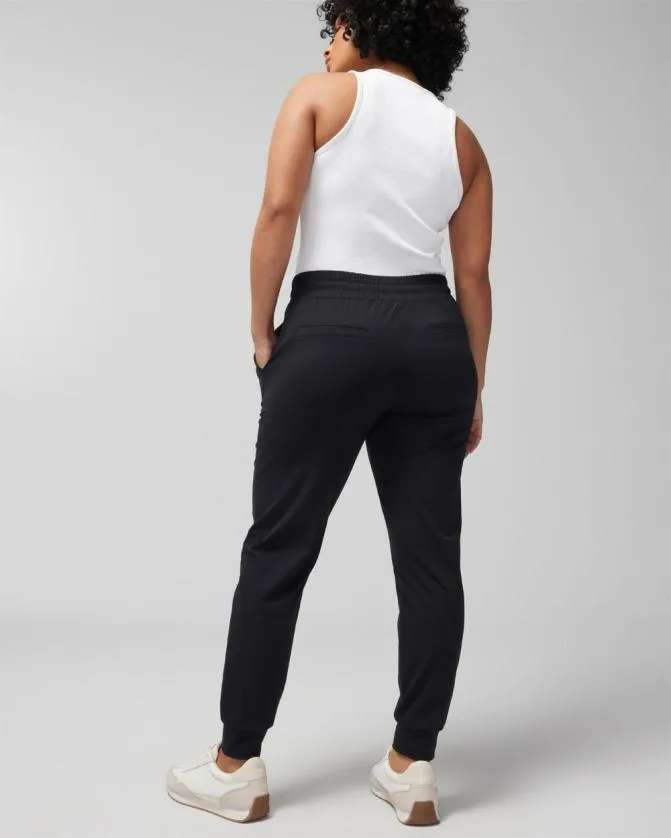 Women Soma Bottoms Tech Knit Jogger Black