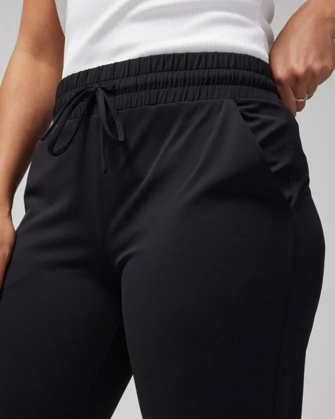 Women Soma Bottoms Tech Knit Jogger Black