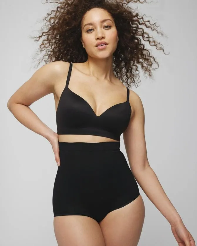Women Soma Briefs Second Skin By Midlevel Shaping Seamless HighWaist Brief Black Women Soma Briefs Second Skin By Midlevel Shaping Seamless HighWaist Brief Black